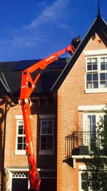 Click Here To Enlarge This Photo Of Leo 18GT Spider Lift Hire in Manchester