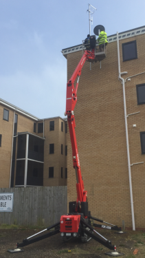 Click Here To Enlarge This Photo Of Spider Lift Hire Nottinghamshire